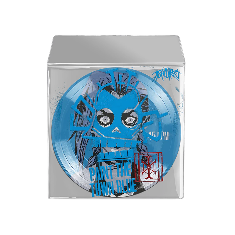 Ashnikko Paint The Town Blue 7 Vinyl Store Arcane Ashnikko paint the town blue 7 vinyl store arcane
